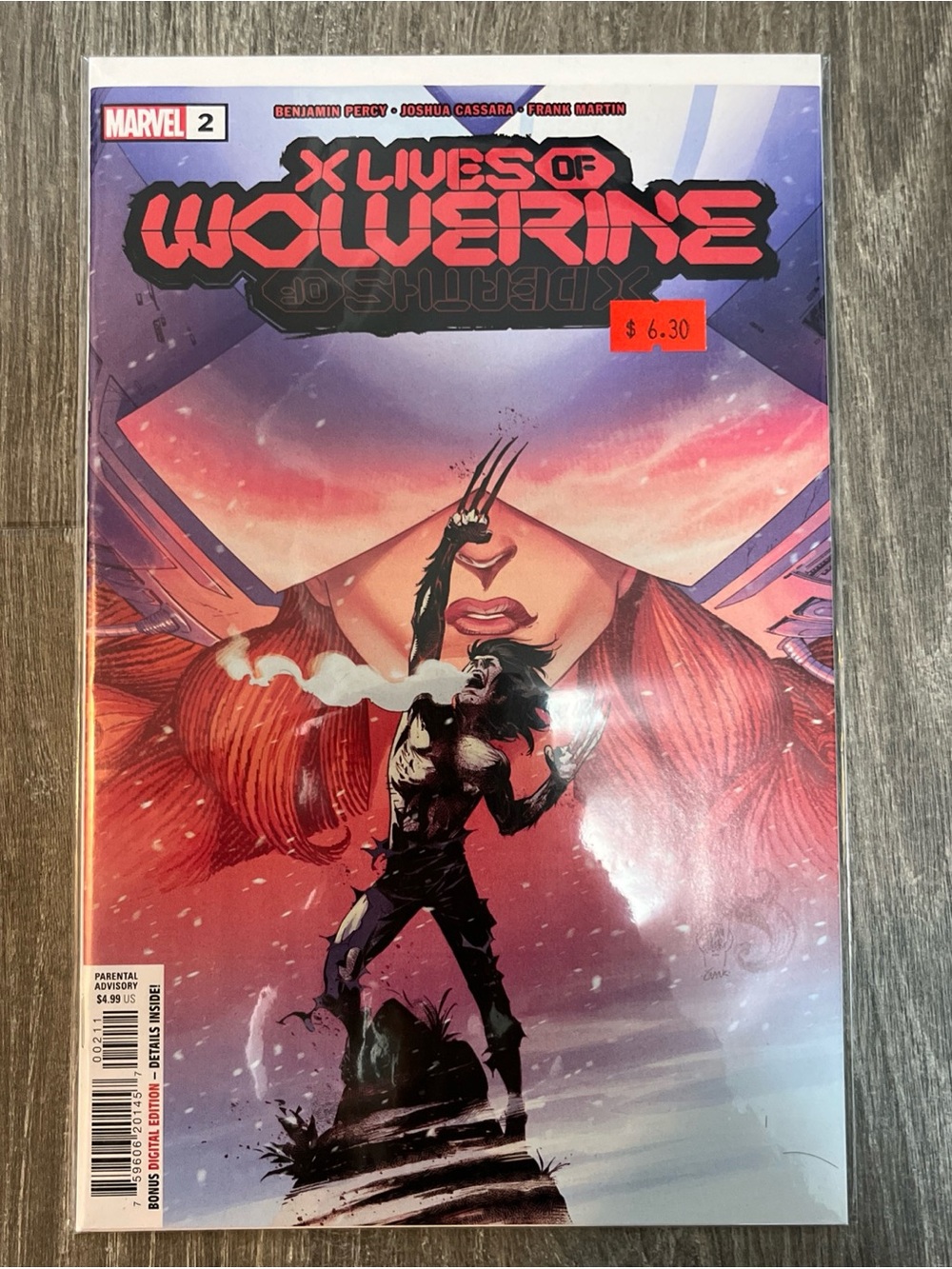 Marvel X Lives of Wolverine #2 Comic Book First Printing NM Bagged & Boarded